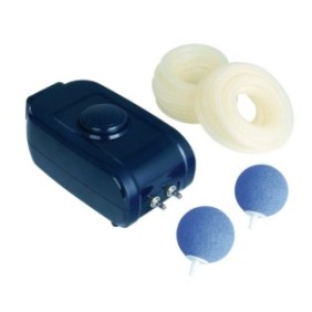 Pompa ad aria da esterno, Ubbink, Plastica, 200 l/h, Blu