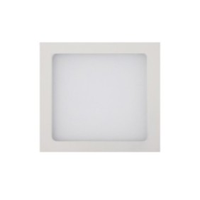 Pannello Spot LED, Incasso, 15 W, A, 6500K, Quadrato, Luce Bianca