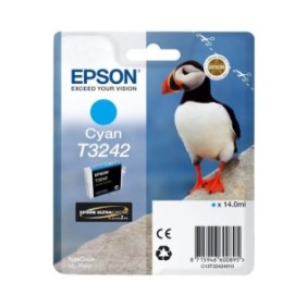 Cartuccia d'inchiostro EPSON T3242 C13T32424010, ciano
