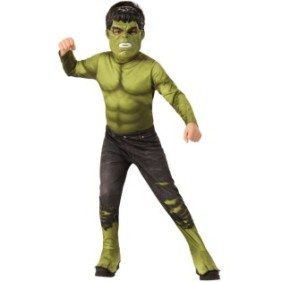 Costume da Hulk per bambino Avengers Infinity War taglia L, 8-10 anni 140-150 cm