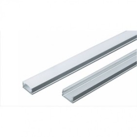 Profilo in alluminio per striscia LED, Lightex, 13,2mm x 7mm, 2m