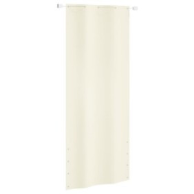 Paravento per balcone vidaXL, crema, 100x240 cm, tessuto oxford