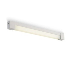 Lampada tubolare LED, Rendl, Alluminio, 4,2 x 6,1 x 60,7 cm, Bianco