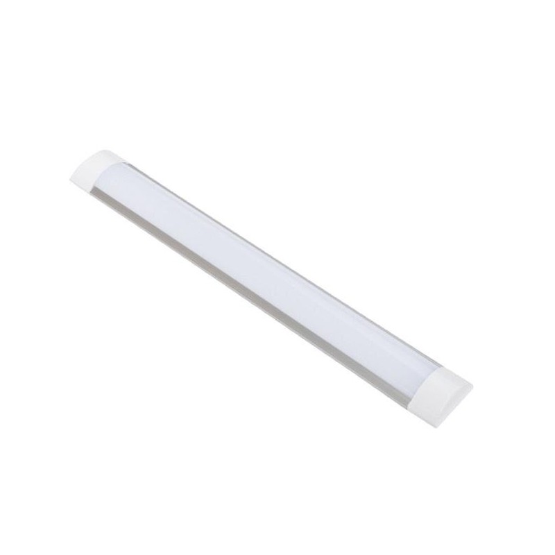 Apparecchio per illuminazione commerciale lineare a LED, Nvox, Policarbonato/Alluminio, 60 cm, 18 W, 4000 k, Bianco