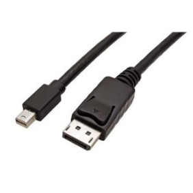 Cavo di collegamento DisplayPort maschio - mini DisplayPort maschio, 2 m, Nero