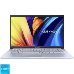 Laptop ASUS 15.6'' Vivobook 15 X1502ZA, FHD, processore Intel® Core™ i3-1220P, 12 MB di cache, fino a 4,40 GHz, 8 GB DDR4, 1 TB SSD NVME, GMA UHD, senza sistema operativo, Icelight Silver