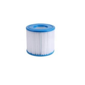 Cartuccia filtrante per piscina gonfiabile, LLWL, modello VII/D, bianco/blu