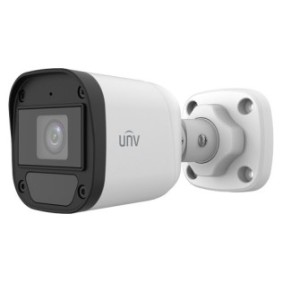 Telecamera di sorveglianza 5MP Obiettivo IR 20M Microfono 2,8mm UNV - UAC-B115-AF28