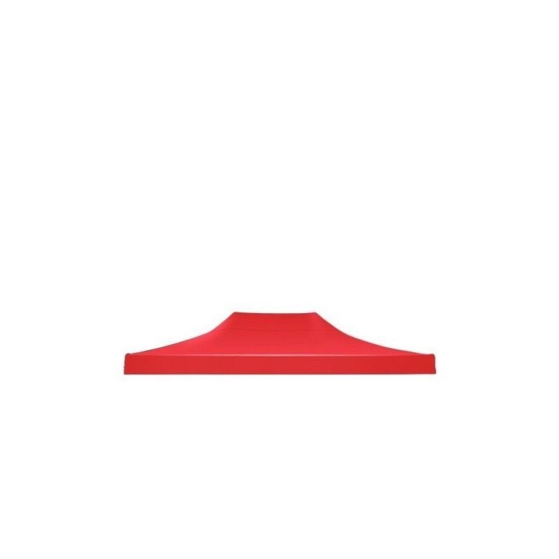 Telo da tetto per tenda eMazing, 3 x 4,5 m, impermeabile, rivestito in tessuto oxford 700D, gommato Rosso