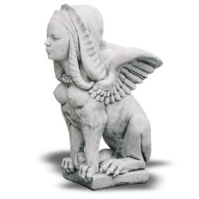 Statua decorativa, Sfinge, 27 kg, 55/27/67 cm