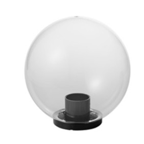 Lampada da giardino, palla da giardino, Luna ball 40 cm, moderna, trasparente