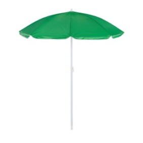 Ombrellone, 160 cm, regolabile in altezza 135–190 cm, inclinabile 45°, verde
