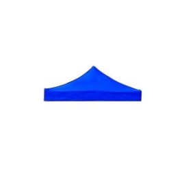 Telo per il tetto della tenda tipo padiglione eMazing, 3 x 3 m, impermeabile, rivestito in tessuto oxford 700D, gommato Blu