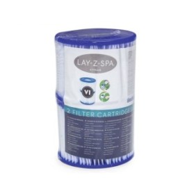 Set di 2 filtri Bestway® 60311 Lay-Z-Spa™ Cartuccia VI, diametro 10 cm