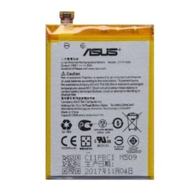 Batteria del telefono, Asus, 3000 mAh, LI-Polymer, compatibile con Asus Zenfone 2, Giallo
