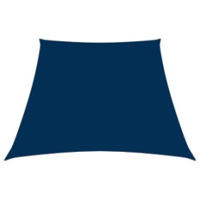 vidaXL Ombrellone, blu, 2/4x3 m, tessuto oxford, trapezoidale