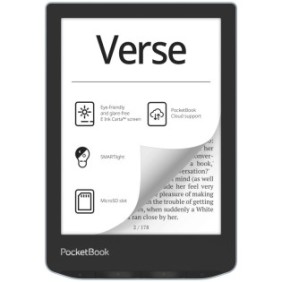 Lettore elettronico, PocketBook, 8 GB, 156x108x7,6 mm, nero