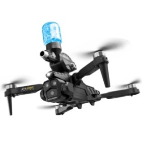 Mini drone con sfere in idrogel, 3 fotocamere/videocamere, sensori di ostacoli, batteria interna, controllo gestuale, posizionamento ottico, SONORH®