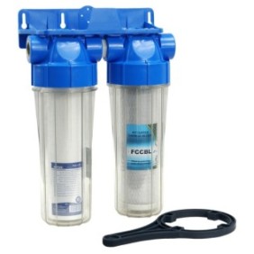 Sistema di filtraggio, My Water, Aqua Duo, Bianco/Blu