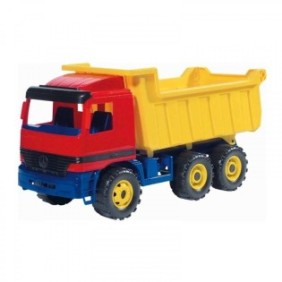Camion giocattolo, plastica, multicolore
