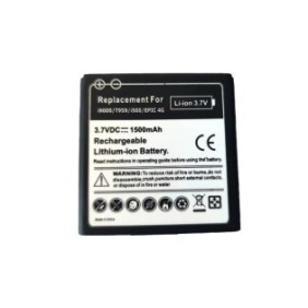 Batteria compatibile con Samsung i9000 / T959 / i500 / Epic 4G, capacità 1500 mAh, ioni di litio, sfusa