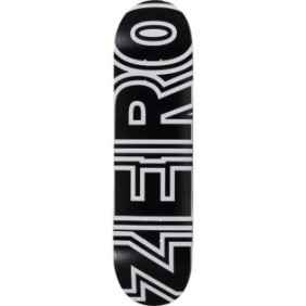 Tavola da skateboard, per sport motoristici, 8 pollici, bianco/nero
