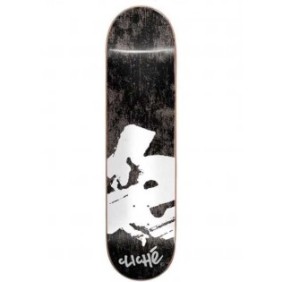Tavola da skateboard, CLICHE, Con disegno, Completa, 8", Bianco/Nero