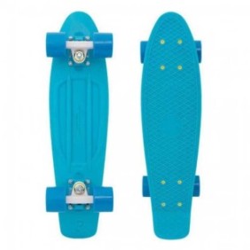 Tavola da skateboard Lagoon, plastica/alluminio, blu