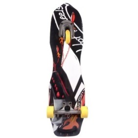Skateboard Firecruiser, Hot Wheels, Alluminio, Rotazione a 360°, 80x65 cm, Multicolor