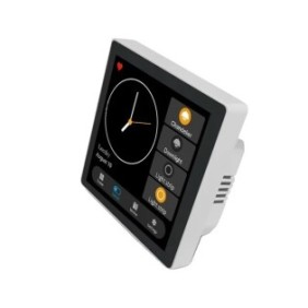 Pannello di controllo Smart Home, touch screen LCD, 4 pollici, 115 W, Blu scuro