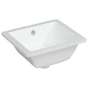 Lavabo da bagno, Zakito Europe, Ceramica, 36x31,5x16,5 cm, Bianco