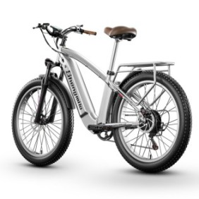 Bicicletta elettrica da città Shengmilo con batteria rimovibile agli ioni di litio SAMSUNG 48V15AH, motore BAFANG da 1000 W, design per adulti, mountain bike elettrica con pneumatici grassi da 26 pollici, modello MX04