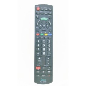 Telecomando TV compatibile con la gamma Panasonic, modello universale, D920, Nero