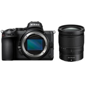 Fotocamera Nikon Z5 MILC, con obiettivo 24-70mm, F4-6.3 VR, nera