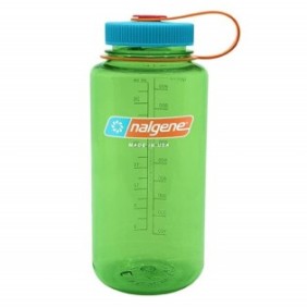 Bottiglia per acqua a bocca grande Nalgene, 500 ml, verde
