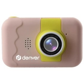 Fotocamera digitale per bambini Denver KCA-1350, schermo 2", risoluzione video 1920x1080, foto max. 40 MP, 5 giochi integrati, Rosa