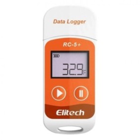 Registratore di temperatura Data Logger Elitech RC-5+, per stoccaggio e trasporto refrigerato