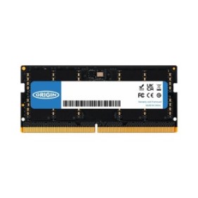 Memoria per laptop, Origin Storage, 16 GB, DDR5, 4800 MHz, SODIMM, 1Rx8, Non ECC, 1,1 V