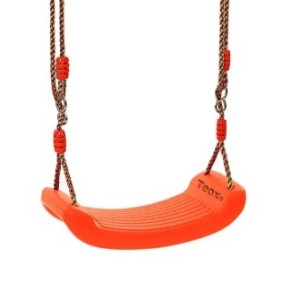 Culla per bambini, corde 175 cm, anelli di fissaggio, arancione, Teox®