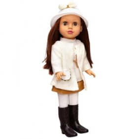 Bambola interattiva Insegnante Clara 47 cm Costume Bianco