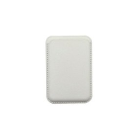 Porta carte magsafe, Ecopelle, Applicabile per iPhone12/13/14/15, Bianco