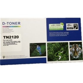 Toner per Brother TN2120 I DCP7045N / HL2140 / 2150 / 2170W, 2600 pagine, Toner compatibile