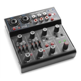 Mixer audio a 4 canali, USB/Bluetooth, Vonyx VMM401