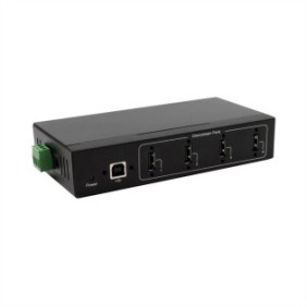 Hub USB, Exsys, EX-11214HMVS, 4 porte, nero