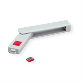 Blocco per USB, Roline, Metal, Standard