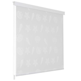 Tenda da doccia, Zakito Europe, PVC, 140x240 cm, Bianco