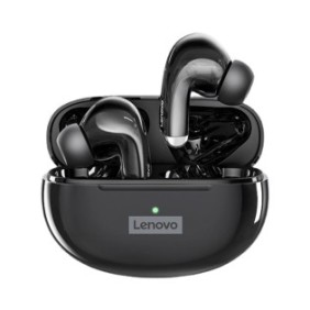 Cuffie Bluetooth wireless, Versione Lenovo LP5 STK, Riduzione intelligente del rumore, Design ergonomico, Compatibilità Bluetooth 5.0, Nero
