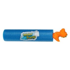 Pistola ad acqua in schiuma di dinosauro blu arancione
