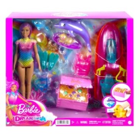 Bambola Mattel, Barbie, Avventura acquatica, Multicolor