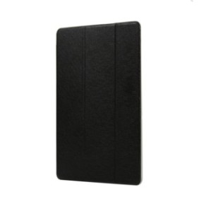 Custodia per tablet a libro, compatibile con Lenovo Tab M10 (TB-X605F / X505F), realizzata in pelle ecologica, offre protezione del tablet da urti e graffi, Nero
